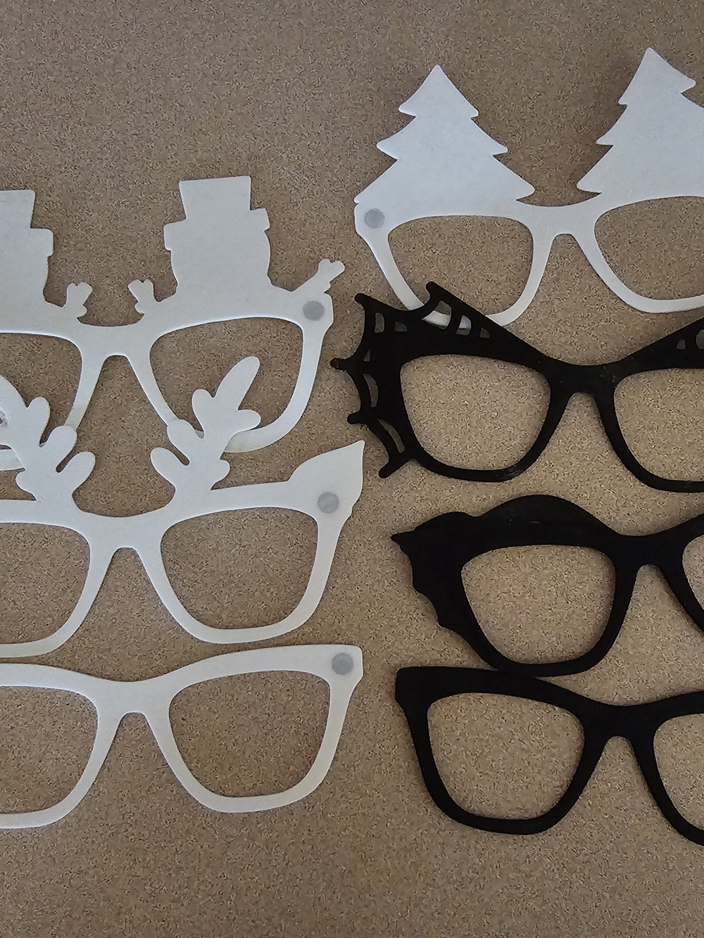Pair Eyewear Blanks - Black & White Fun Frames